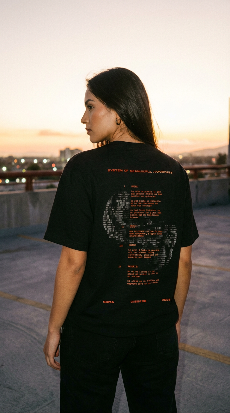 Camiseta DISHYPE Negra | SOMA