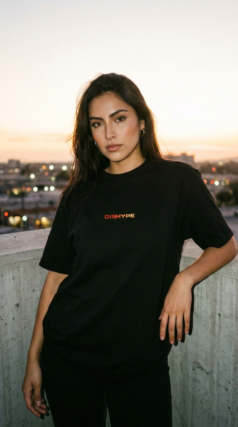 Camiseta DISHYPE Negra | SOMA